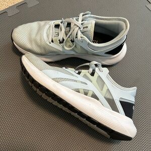 Reebok Women’s Athletic Shoes - Light Blue and Navy.